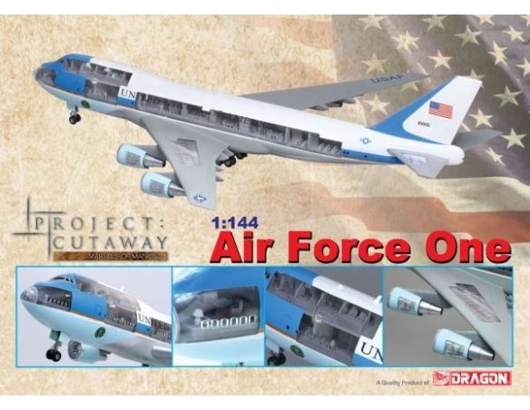 DRAGON WINGS 47010 U.S. AIR FORCE ONE 747 Modellino