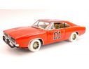 Ertl RT32485WT GENERAL LEE DUKES OF HAZZARD DODGE CHARGER 1969 WHITE TYRES 1:18 Modellino