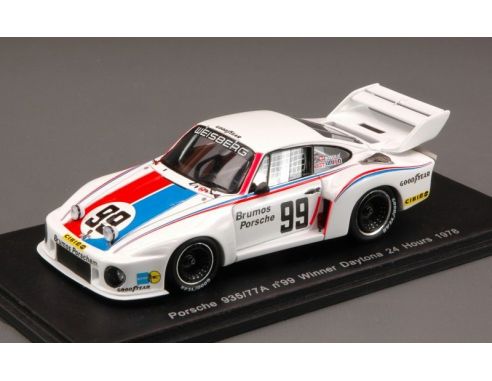 Spark Model S43DA78 PORSCHE 935/77A N.99 WINNER DAYTONA 1978 STOMMELEN ...