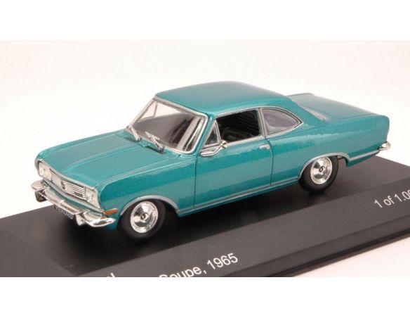 White Box WB099 OPEL REKORD B COUPE' 1965 METALLIC TURQUOISE 1:43 Modellino