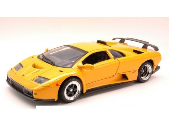 Motormax MTM73168YL LAMBORGHINI DIABLO GT 1999 YELLOW 1:18 Modellino