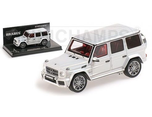 MINICHAMPS 437032201 BRABUS B63 620 WIDESTAR 2012 PEARL WHITE Modellino