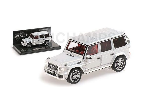 MINICHAMPS 437032201 BRABUS B63 620 WIDESTAR 2012 PEARL WHITE Modellino