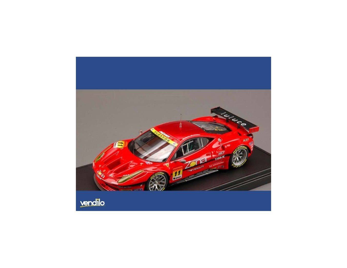 Ebbro EB44678 FERRARI 458 GT2 N.11 SUPER GT 300 2011 1:43 (MAKE UP FOR  EBBRO) Modellino