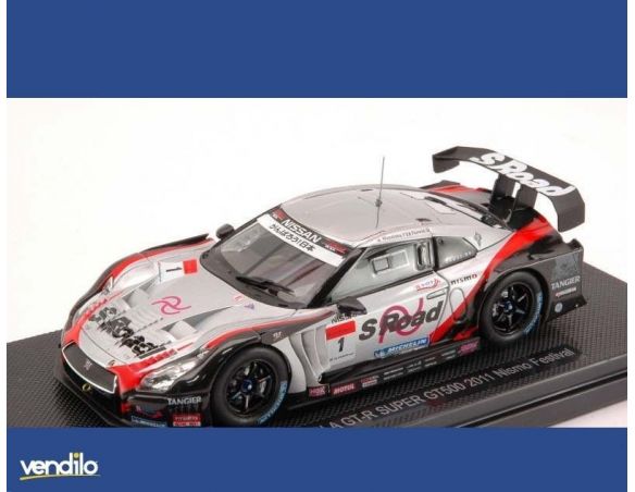 Ebbro EB44679 NISSAN R35 GT-R N.1 SUPER GT500 2011 1:43 Modellino