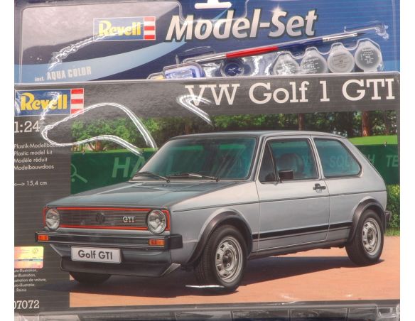 Revell RV67072 VW GOLF 1 GTI KIT MODEL SET 1:24 Modellino