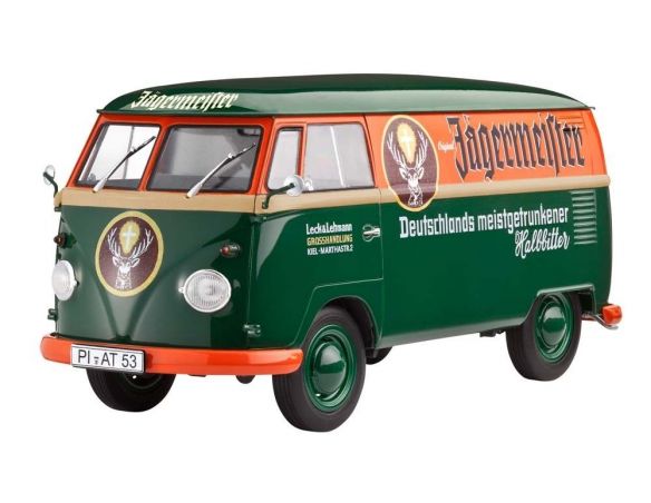 Revell RV7076 VW T1 PANEL VAN JAGERMEISTER KIT 1:24 Modellino