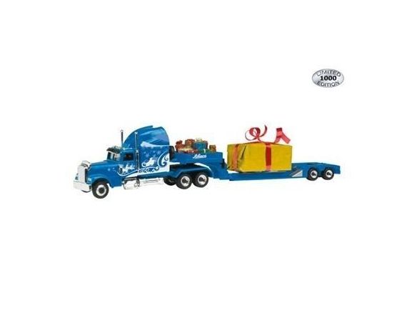 Schuco 22410 PETERBILT CHRISTMAS 2009+PACCHI 1/87 Modellino