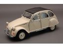 Welly WE4009CR CITROEN 2 CV 1982 CREMA 1:24 Modellino