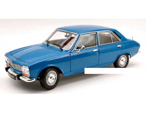 Welly WE1311 PEUGEOT 504 1975 BLUE 1:18 Modellino