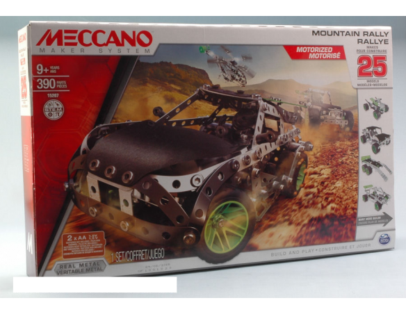 Meccano MEC15207 MECCANO MOUNTAIN RALLY Modellino