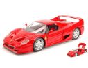 BBURAGO BU26010R FERRARI F50 1995 RED 1:24 Modellino