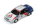 Ixo model RAC222 MITSUBISHI GALANT  N.9 WINNER 1000 LAKES 1989 BILLSTAM-ERICSSON 1:43 Modellino