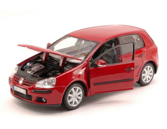 Welly WE2458 VW GOLF V 2003 RED 1:24 Modellino