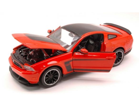 Maisto MI31269O FORD MUSTANG BOSS 302 2011 ORANGE 1:24 Modellino