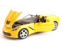 Maisto MI31501Y CORVETTE STINGRAY COUPE' 2014 YELLOW 1:24 Modellino