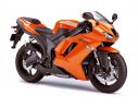 New Ray NY42443 KAWASAKI ZX-10R 2006 ORANGE 1:12 Modellino