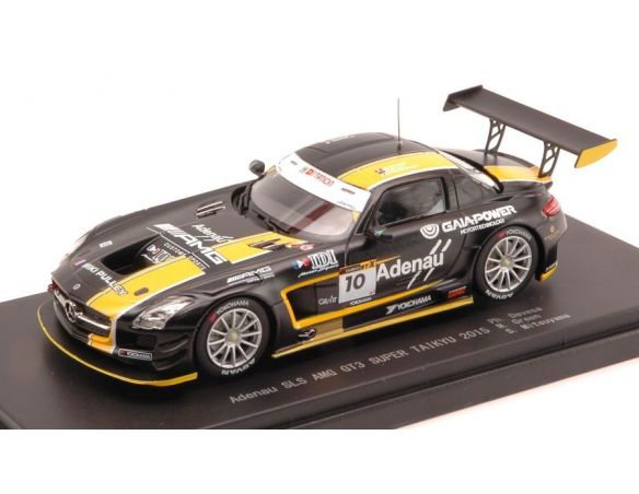 Ebbro EB45337 MERCEDES SLS GT3 N.10 5th SUPER TAIKYU 2015 DEVESA-GREEN-MITSUYAMA 1:43 Modellino