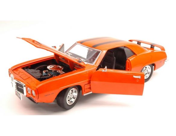 Yat Ming YM92368OR PONTIAC FIREBIRD TRANS AM 1969 ORANGE 1:18 Modellino