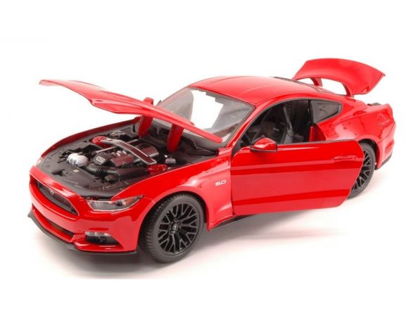 Maisto MI31197R FORD MUSTANG 2015 RED 1:18 Modellino