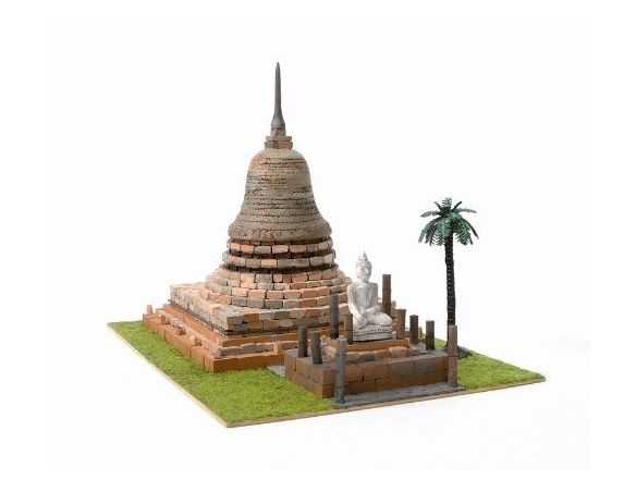 Riproduzione Pagoda Buddista Domus Kits 40552 23.5 x 30 x 23 cm 1:60 Kit Modellino