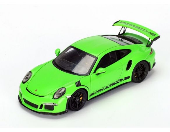 Spark Model S4930 PORSCHE 911 GT3 RS 2016 GREEN 1:43 Modellino