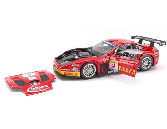 Kyosho KY8393B FERRARI 575 GTC N.9 FIA GT 2003 1:18 Modellino