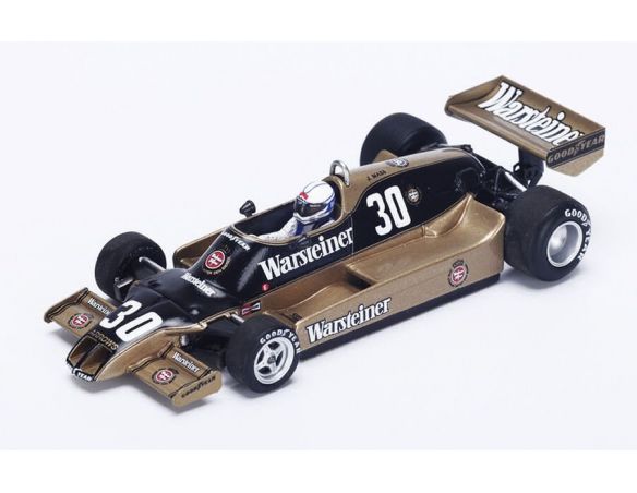 Spark Model S3904 ARROWS A1 J.MASS 1979 N.30 6th MONACO GP 1:43 Modellino