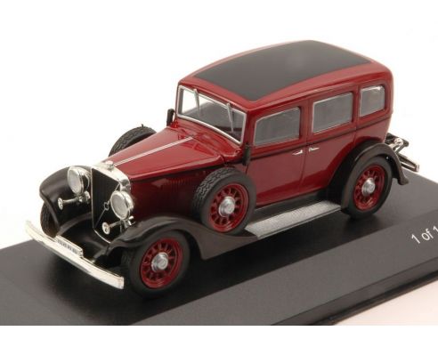 White Box WB191 VOLVO PV 654 1933 DARK RED/BLACK 1:43 Modellino