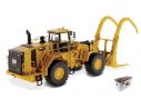 Diecast Master DM85917 CAT 988K WHEEL LOADER FOREST W/LOG GRAPPLE 1:50 Modellino