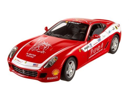 Mattel L7117 FERRARI 599GTB FIORANO USA RED 1/18 Modellino