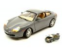 Motormax MTM73101DG PORSCHE 911 (996) CARRERA 2000 ASH GREY 1:18 Modellino