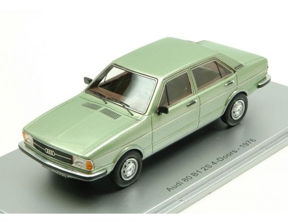 Kess Model KS43038000 AUDI 80 B1 2S 4-DOOR 1976 METALLIC LIGHT GREEN LIM.PCS 120 1:43 Modellino