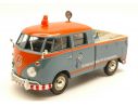 Motormax MTM79555 VW TYPE 2 (T1) 1965 PICK UP + ACCESSOIRES VW KUNDENDIENST 1:24 Modellino