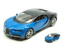 Maisto MI31514BL BUGATTI CHIRON 2016 BLUE/BLACK 1:24 Modellino