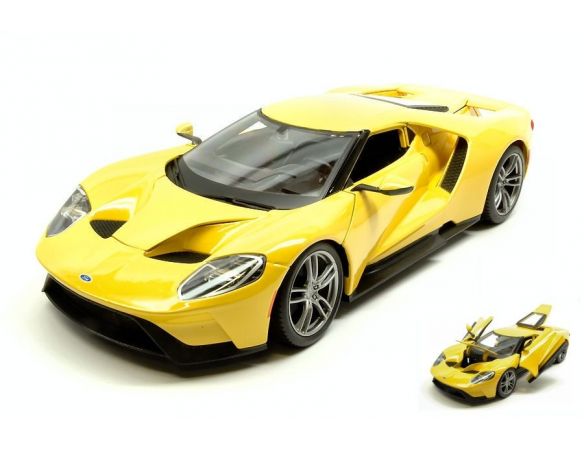 Maisto MI31384Y FORD GT 2017 YELLOW 1:18 Modellino