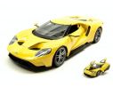 Maisto MI31384Y FORD GT 2017 YELLOW 1:18 Modellino