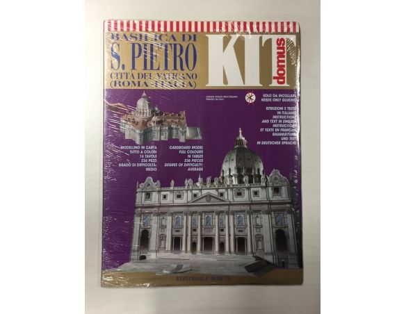 Domus Kits Basilica di San Pietro Città del Vaticano Italia 1:100 Kit  Modellino