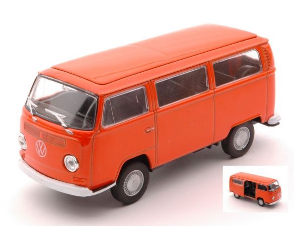 Welly WE42347WO VW BUS T2 1972 ORANGE cm 11 Modellino