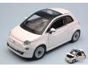 BBURAGO BU22106W FIAT NUOVA 500 2007 WHITE 1:24 Modellino