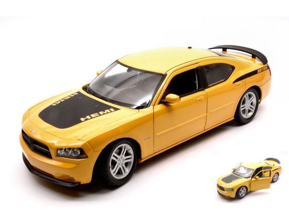 Welly WE18003Y DODGE CHARGER DAYTONA R/T YELLOW 1:18 Modellino