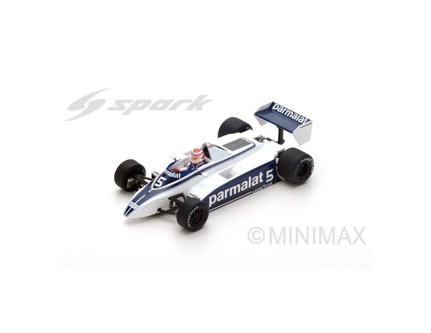 Spark Model S4790 BRABHAM BT49 NELSON PIQUET 1980 N.5