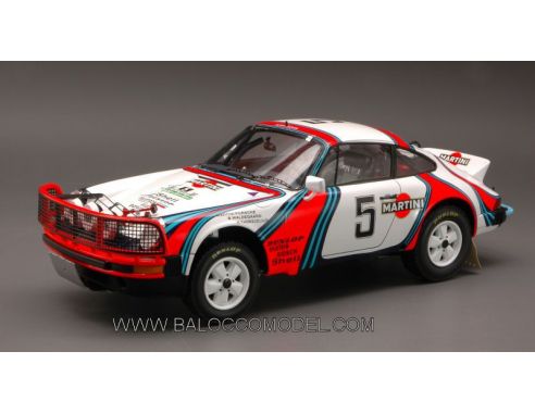 Spark Model S18026 PORSCHE 911 SC 3.0 N.5 EAST AFRICAN SAFARI RALLY 1978  1:18 Modellino