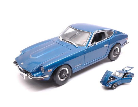 Maisto MI31170BL DATSUN 240Z 1971 BLUE 1:18 Modellino