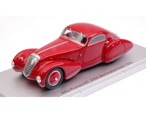 Kess Model KS43000290 ALFA ROMEO 8C 2300 BERLINETTA VIOTTI 1934 BORDEAUX 1:43 Modellino