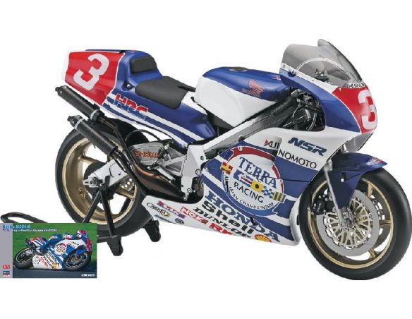 Hasegawa HG21717 HONDA NSR500 N.3 (N.41) H.MIYAGI 1989 KIT 1:12 Modellino