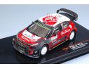 Ixo model RAM640 CITROEN C3 WRC N.9 8th RALLY SARDEGNA 2017 MIKKELSEN-SYNNEVAAG 1:43 Modellino