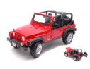 Maisto MI31663R JEEP WRANGLER RUBICON RED 1:18 Modellino