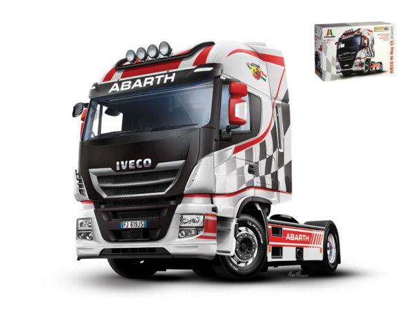 Italeri IT3934 IVECO ES Hi-Way ABARTH KIT 1:24 Modellino