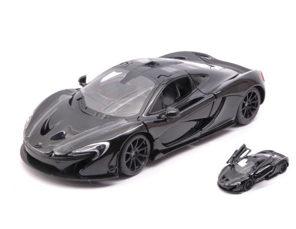 RASTAR RAT56700BK MC LAREN P1 2017 BLACK 1:24 Modellino